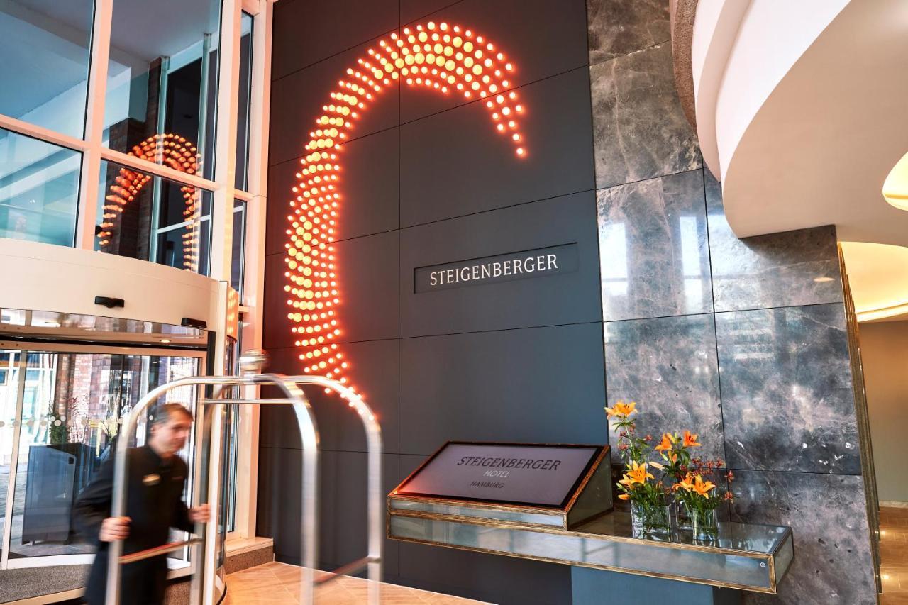 Steigenberger Hotel Hamburg Exterior photo The Steigenberger logo